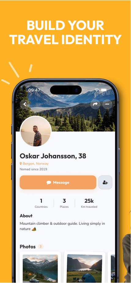 Build your travel identity